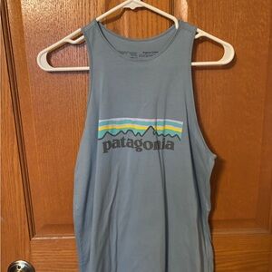Patagonia Organic Cotton Tank in Light Blue XS